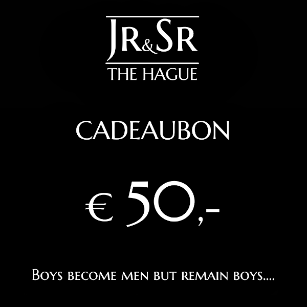 Jr&Sr Cadeaubon € 50,- - Jr&Sr The Hague