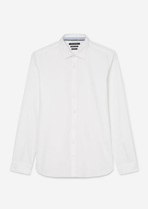 Witte Marc O'Polo Casual Overhemd - Jr&Sr The Hague