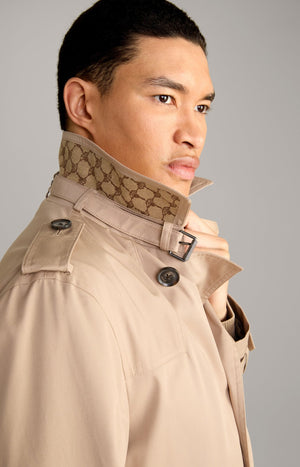 Moderne Trenchcoat JOOP! Tompson in Beige - Jr&Sr The Hague