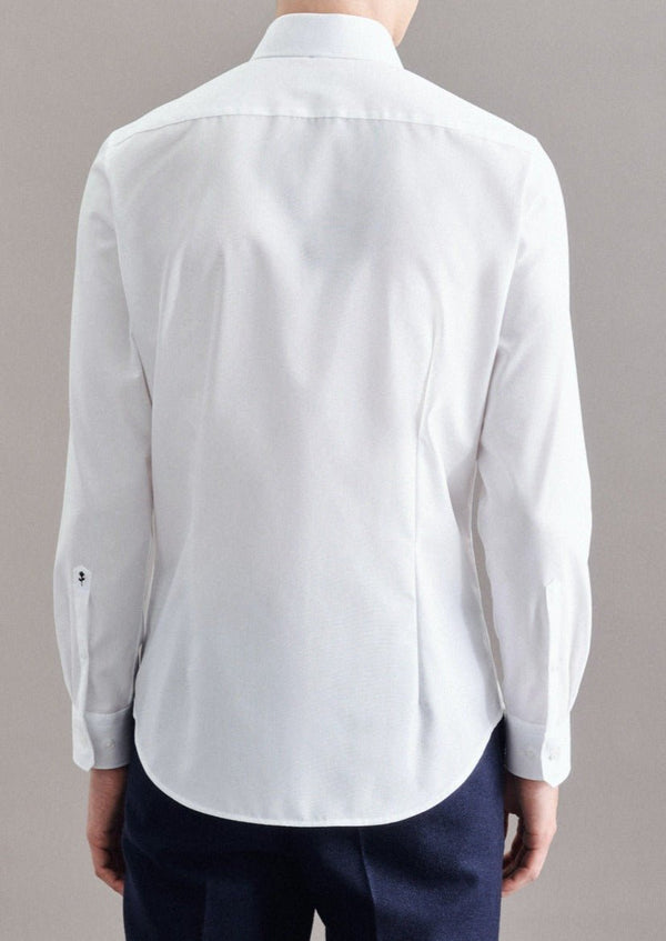 Witte Twill Shirt Slim Fit - Jr&Sr The Hague