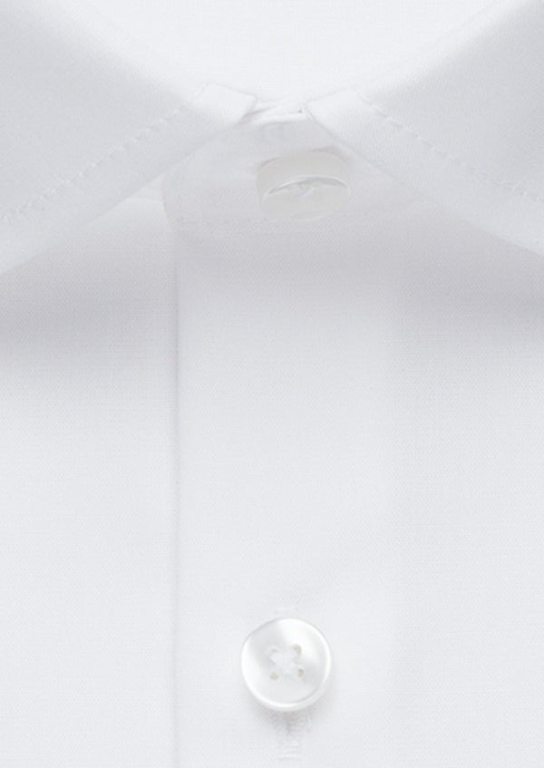 Witte Twill Shirt Slim Fit - Jr&Sr The Hague