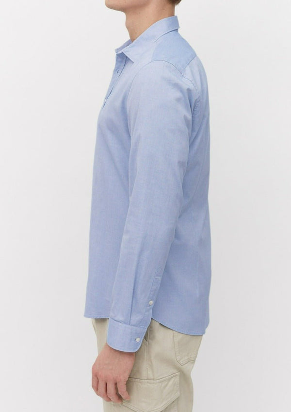Marc O'Polo Overhemd Blauw Shaped-Fit - Jr&Sr The Hague