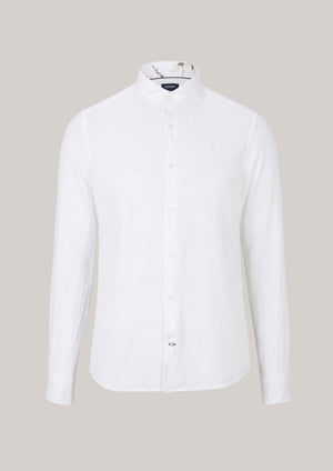 Witte linnen Shirt JOOP! - Jr&Sr The Hague